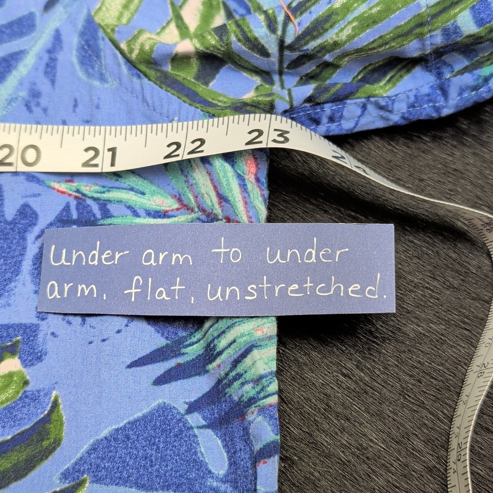 28 Palms Men's Large Hawaiian Shirt Floral Button Up Shirt L - Picture 7 of 9